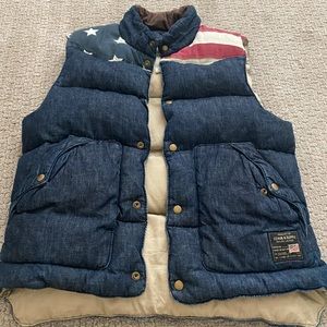 Ralph Lauren - Denim & Supply American flag vest